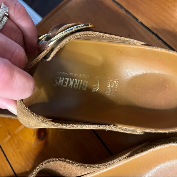 Very Nice Birkenstock leather sandal sz38 - Picture 10 of 12